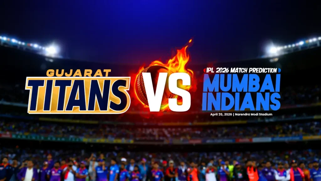 GT vs MI Match Prediction 2026: Analysis, Pitch Report, and Winning Tips