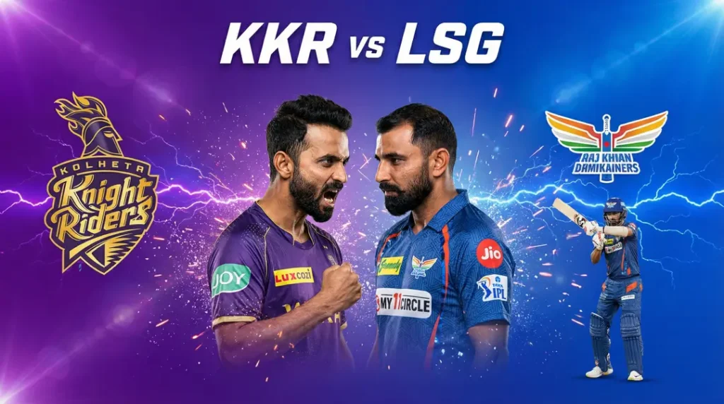 Kolkata Knight Riders vs. Lucknow Super Giants