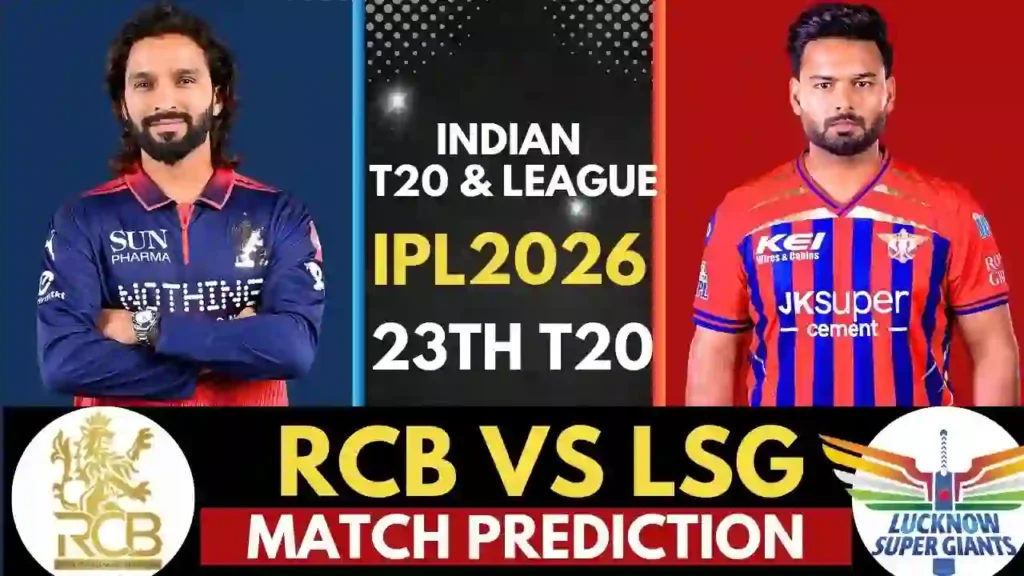 rcb vs lsg prediction